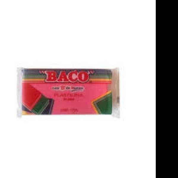 PLASTILINA BACO 180G ROSA MEXICANO C100
